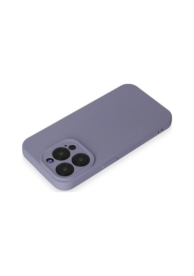 Apple iPhone Uyumlu 15 Pro Max Kılıf Nano İçi Kadife Silikon - Lila Bzsxx00 1