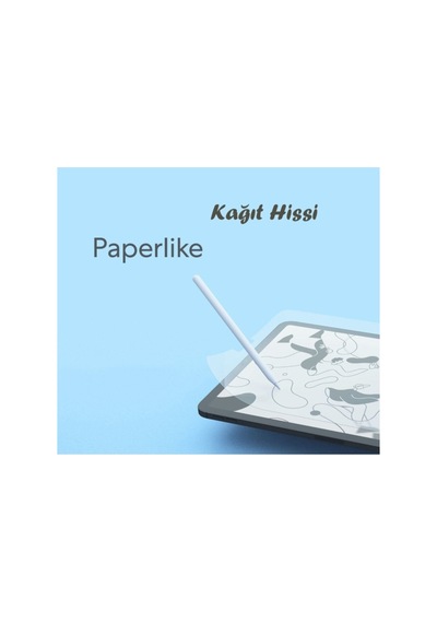 Apple Ipad Air 10.9" 4.nesil 2020 Uyumlu Paperlike Nano Kırılmaz Ekran Koruyucu Kağıt Hissi Esnek
