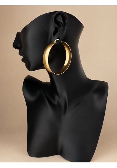 Halka Küpe Gold Çelik 47891308