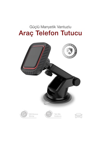Vantuzlu Manyetik Telefon Tutucu T45 Diğer