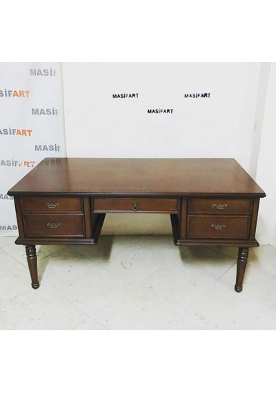 Masifart_Mobilya Masifart Aris Çalışma Masası 140 Cm Ceviz
