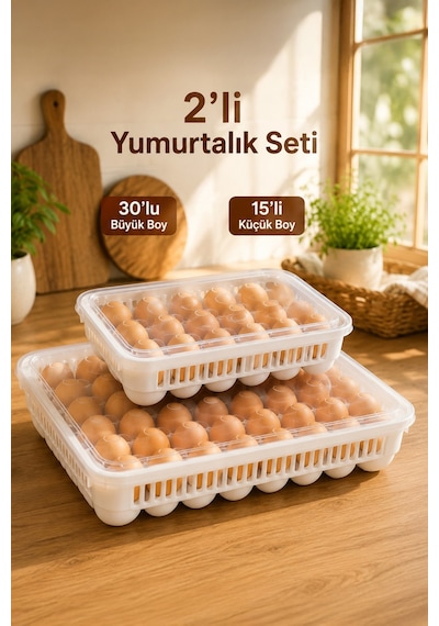 Porsima Peggy 45'li Yumurtalık Seti 15'li + 30'lu Yumurtalık, Buzdolabı Uyumlu Yumurta Saklama Kabı, Bpa İçermez, Kapaklı Yumurta Kutusu Yumurtalık Buzdolabı Organizeri Saklama Kabı Beyaz Porsima Peggy 45'li Yumurtalık Seti 15'li + 30'lu Yumurtalık, Buzdolabı Uyumlu Yumurta Saklama Kabı, Bpa İçermez, Kapaklı Yumurta Kutusu Yumurtalık Buzdolabı Organizeri Saklama Kabı Beyaz