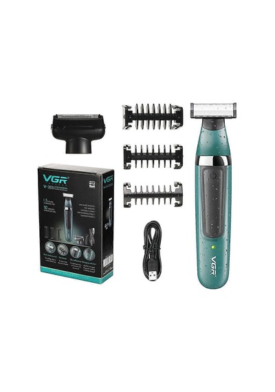 Uyumlu Vgr V-393 Çift Kesici Başlık Ipx5 Elektrikli Tıraş Makinesi Newway Diğer