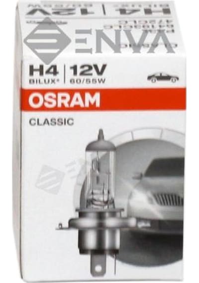Osram H4 H-4 Ampul Bılux Classıc