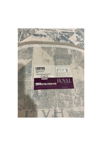 Lootus L004b Krem-mavi Halı