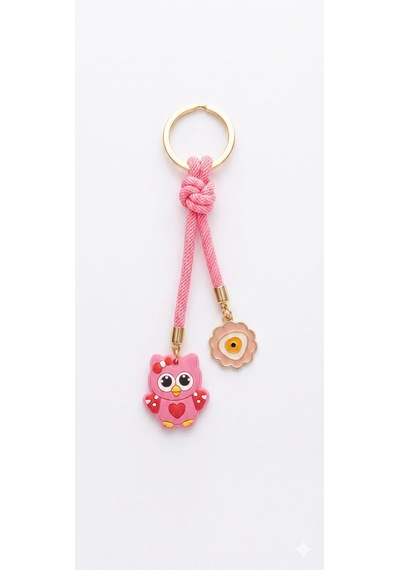 Pembe Anahtarlık Açık Pembe