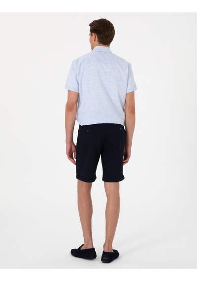 Pierre Cardin Erkek Lacivert Şort / Bermuda 50305677-vr033 Lacivert