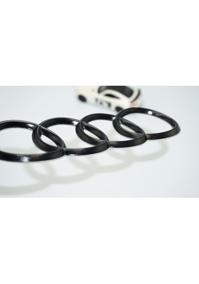 Dk Tuning Audi Bagaj Oval 192mm Siyah Halka Rozet Amblem Arma