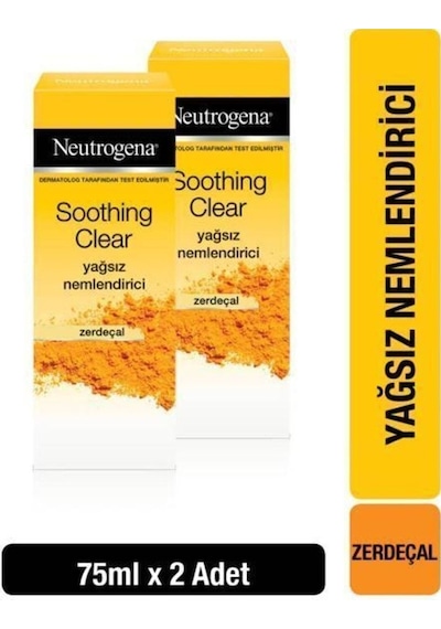Neutrogena Soothing Clear Nemlendirici 75 ML x2