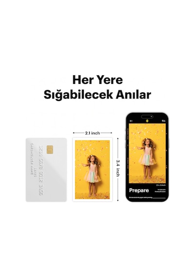 Kodak Mini Shot 2 Era Filmli Fotoğraf Makinesi + 30'lu Baskı Seti + Fotoğraf  Albümü