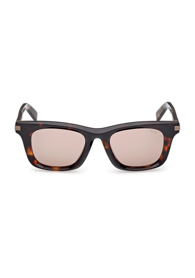 Zegna Ez0270 55e Erkek Güneş Gözlüğü Kahverengi