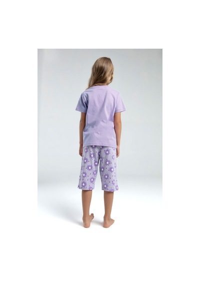 Xo Kids Kız Çocuk Pijama Takım 2-7 Yaş 3608-2 Lila