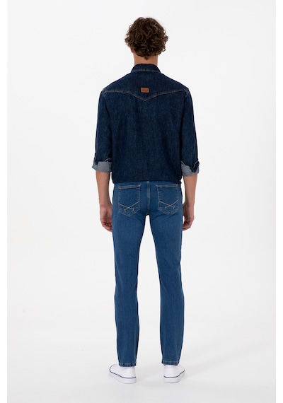 U.S. Polo Assn. Erkek Mavi Slim Fit Jean Pantolon 50316540-DN0022 U.S. Polo Assn. Erkek Mavi Slim Fit Jean Pantolon 50316540-DN0022