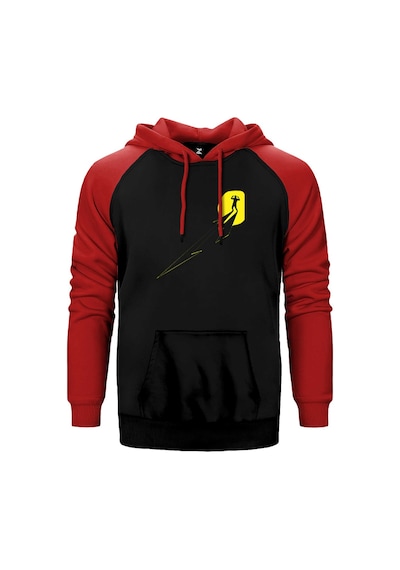 Metallica Lux Æterna Man Kırmızı Renk Reglan Kol Kapşonlu Sweatshirt Kırmızı