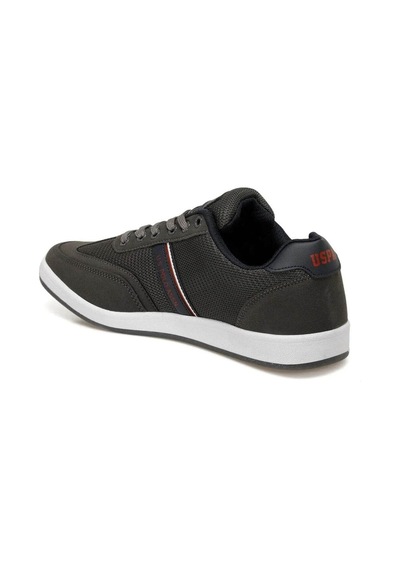 U.s. Polo Assn. Erkek Sneaker Koyu Gri 101500706 Kares 4fx 24ys94000851 S9400061 Gri