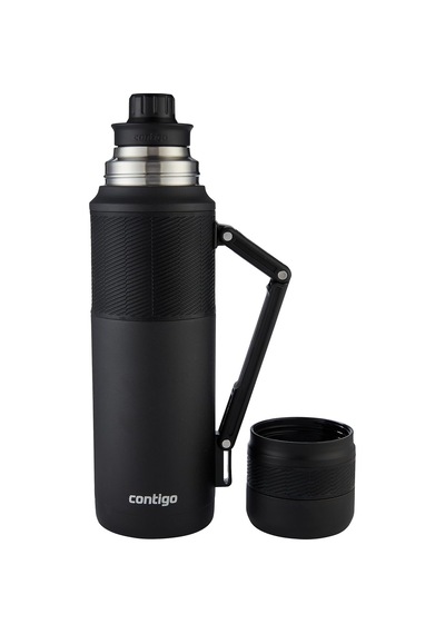 Contigo Thermal Bardaklı Çelik Termos 1.2l Siyah Sku: Smg8690010155726 Açık