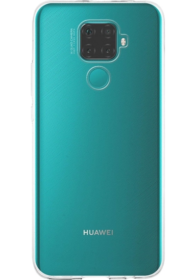 Huawei Mate 30 Lite Kılıf 1mm Şeffaf Silikon Kılıf