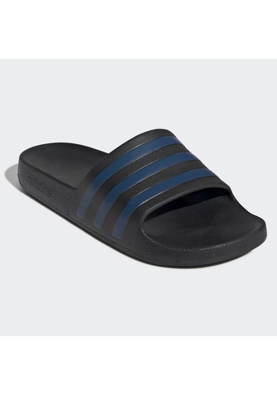 Adidas Adilette Aqua Black Blue Siyah Mavi Kadın Terlik Siyah - Mavi