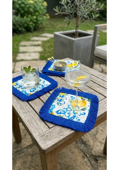 Limonea Azure Kokteyl Peçetesi