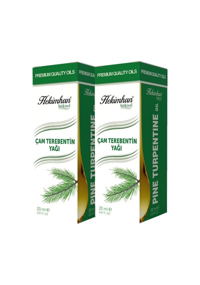Hekimhan Bitkisel Çam Terebentin Yağı 2 x 20 ML