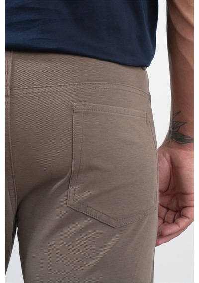 İmza Vizon Yan Cep Örme Slim Fit Casual Pamuklu 5 Cep Pantolon 1003260906 İmza Vizon Yan Cep Örme Slim Fit Casual Pamuklu 5 Cep Pantolon 1003260906