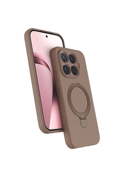 Xiaomi Mi 17t Regal Magsafe Standlı Kapak - Çöl Titanyum Standart