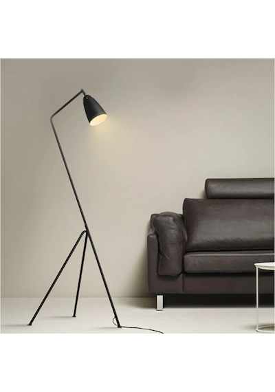 Riolight Modern Siyah Metal Köşe Lambası Lambader(542431604)