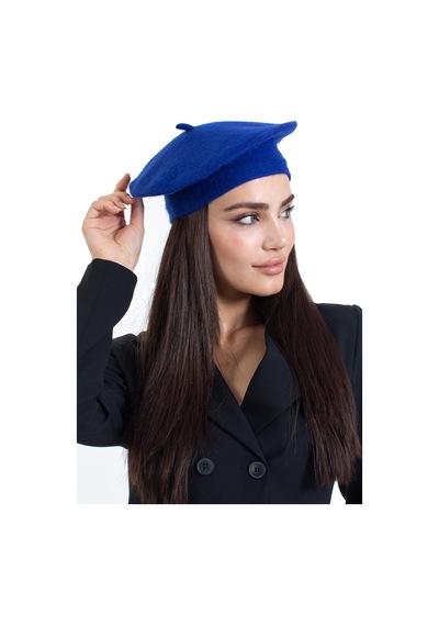 Ladycolor Fransız Keçe Bere Ressam Lacivert
