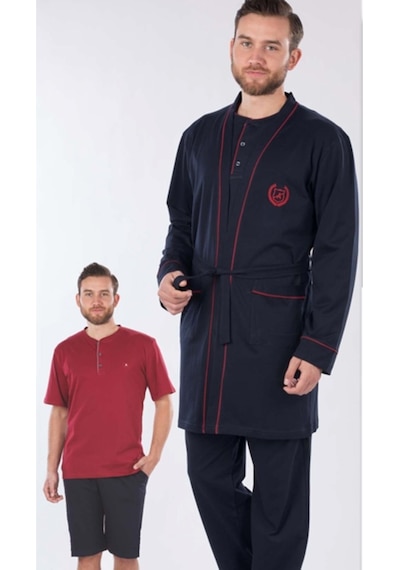 Ancelo Erkek Röpteşambır Damat Seti Koton 5'Li 6610