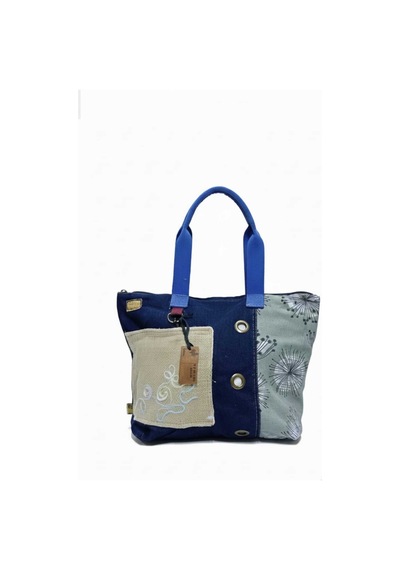 Old Cotton Cargo Kc New Caıro Bag Omuz Çantası Lacivert