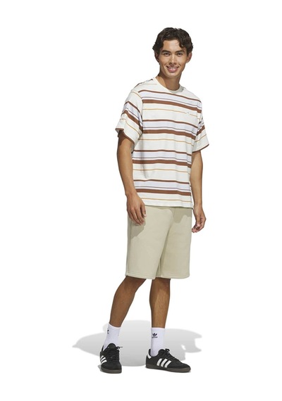 Adidas Erkek Beyaz T-shirt Strıpe Tee Kx1267