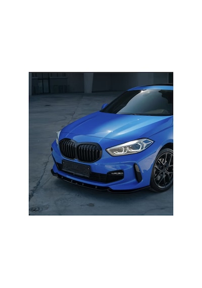 Bmw 1 Serisi F40 2019-2024 M Paket Ön Lip Piano Black Ön Tampon Alt Eki