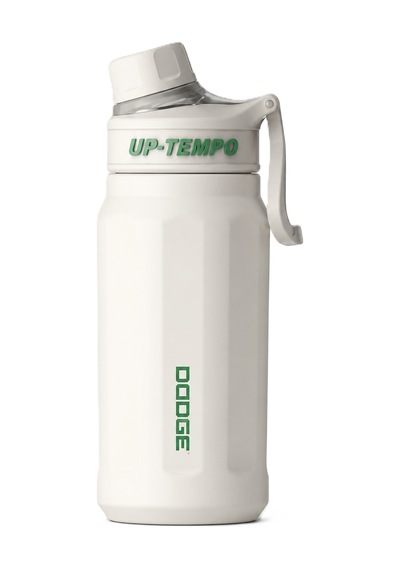 Dodge Up Tempo Vidalı Kapak Çelik Termos Matara Beyaz 520 Ml.