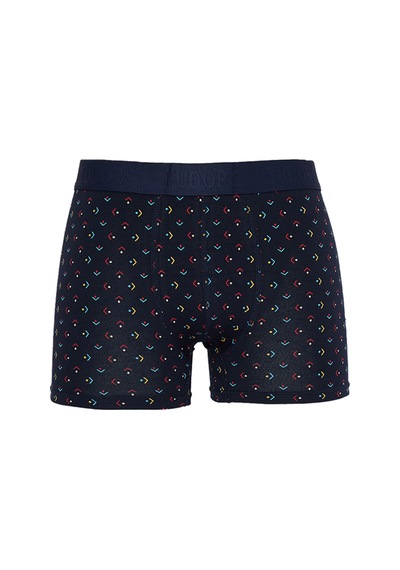 Tudors Erkek 10'lu Likralı Pamuklu Esnek Kumaş Premium Seri Boxer-50515 Çok Renkli