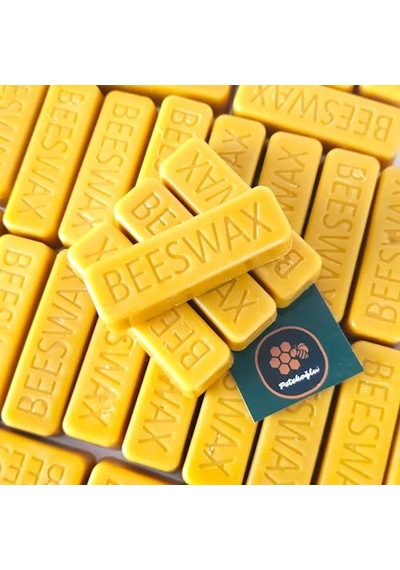 Petekoğlu Besswax Mini Külçe 250gr Petekoğlu Filtre Edilmiş Doğal Saf Balmumu 100 ML