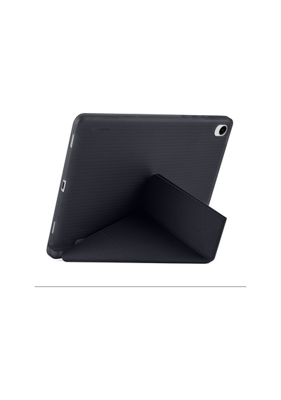 Samsung Galaxy Uyumlu Tab S11 11 Inc Sm-x730 Üçgen Katlanabilir Kalemlikli Yatay Dikey Standlı Kılıf Kapaklı Kılıf