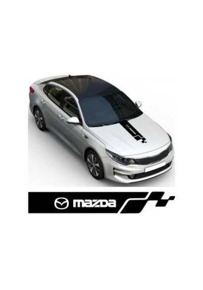 Mazda Kaput Oto Sticker Yapıştırma