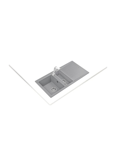 Teka Stone 60 B-Tg Metallıc Gri Tezgah Üstü Granit Eviye - 115360000