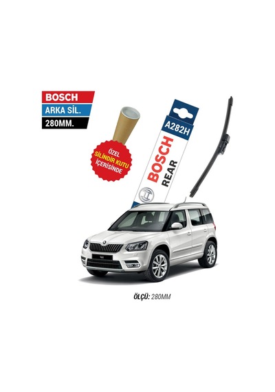 Bosch Rear A282H Skoda Yeti Arka Silecek (2009-2016)