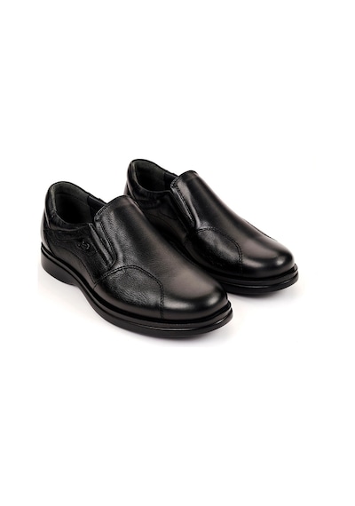 Forelli 6921 Erkek Comfort Ayakkabı - Siyah-siyah Siyah