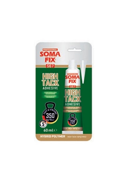 2 Aset Somafix 60 Ml Beyaz High Tack Hızlı Çok Amaçlı Suya Dayanıklı Korniş Yapıştırıcı