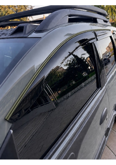 Iveco Daily Cam Rüzgarlığı Çift Sıra Haki Yeşil Kromlu 2006-2014 2li