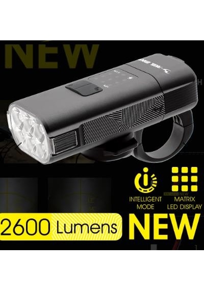 Moon Far Rıgel Enduro 2600 Lümen Usb Şarjlı Siyah
