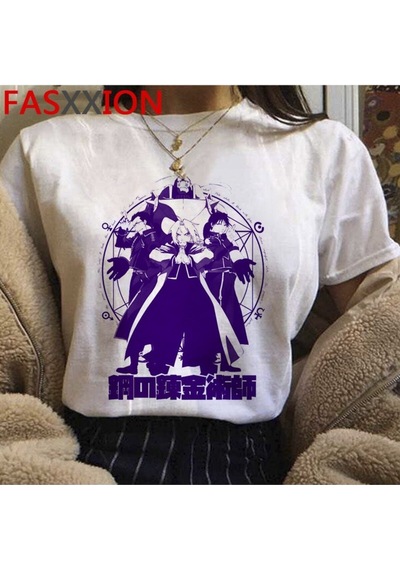 Noıssey Kırmızı Etiket Yeni Fullmetal Simyacı T Shirt Model74 17556 Beyaz