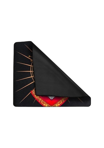 490x420x3,5 Mm E-sports Oyun Mouse Pad, Kum Desenli, Kaymaz Tabana Sahip