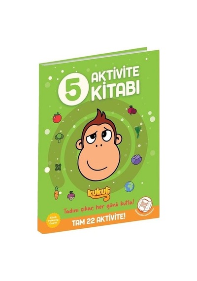 Kukuli Aktivite Kitabı - 5 - Buket Kurt - Beta Kids