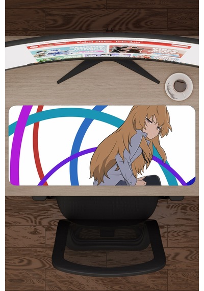 Toradora Anime V2 - 70x30 Xl Gaming Kauçuk Kaymaz Taban Mouse Pad Fare Altlığı