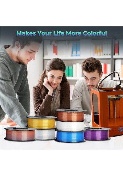 Creality Cr-silk Pla 1,75mm 3d Filament 1kg - Pembe Mor