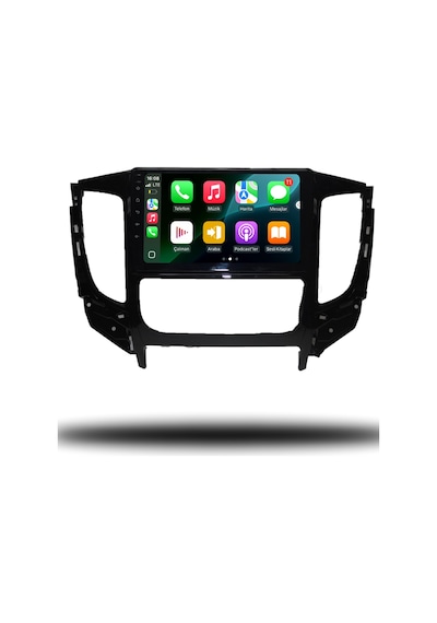 Carplayer Mitsubishi L200 2015-2022 Dijital Klima Uyumlu Android Multimedya 6gb Ram 128gb Hafıza