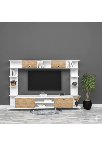 Beta Tv Ünitesi Mdf Beyaz Beta Tv Ünitesi Mdf Beyaz